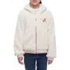 Rokka&rolla Kid's Cozy Fleece Jacket In Light Beige