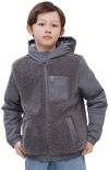 Rokka&rolla Kids' Fleece Jacket In Gray