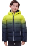 Rokka&rolla Kids' Heavyweight Fleece Lined Puffer Jacket In Multi