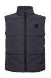 Rokka&rolla Kids' Quilted Puffer Vest In Black