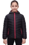 Rokka&rolla Kids' Reversible Lightweight Jacket In Black