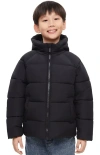 Rokka&rolla Kids' Shield Puffer Jacket In Black
