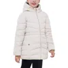 Rokka&rolla Kids' Shower Resistant Puffer Jacket In Ivory