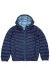 Rokka&rolla Kids' Ultra Light Packable Down Jacket In Sky