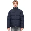 Rokka&rolla Lightweight Modern Puffer Jacket In Blue