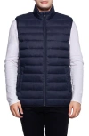 Rokka&rolla Lightweight Puffer Vest In Navy