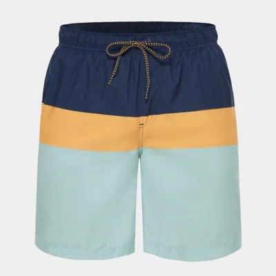 Rokka&rolla Men's 8'' Swim Trunks In Multi