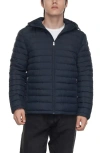 Rokka&rolla Midweight Puffer Jacket In Navy