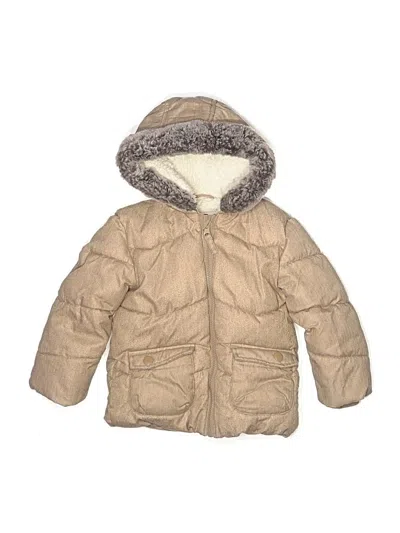 Pre-owned Rokka&rolla Kids' Snow Jacket In Tan