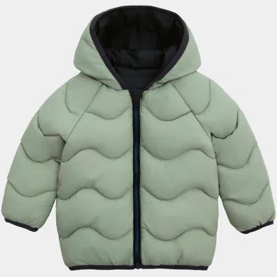 Rokka&rolla Kids' Toddler Boys' Reversible Wavy Jacket In Green
