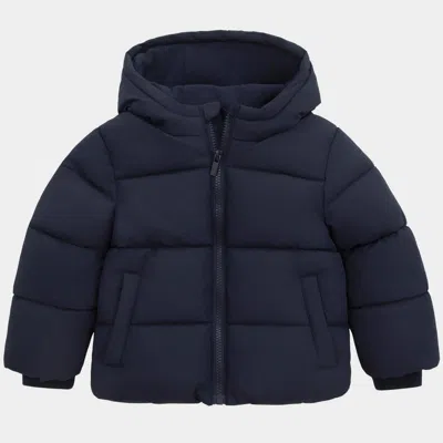 Rokka&rolla Boys' Ripstop Winter Coat Kids' Fleece Lined Jacket In Blue