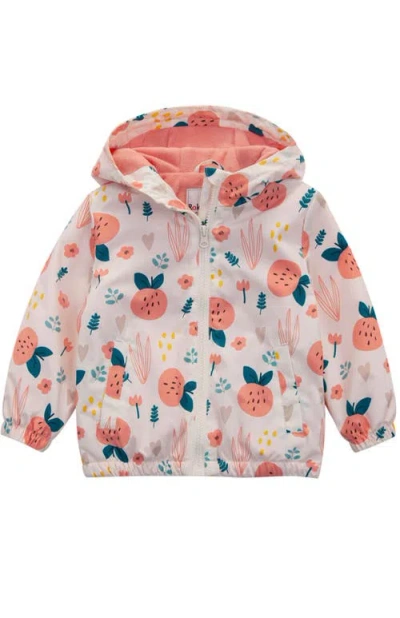 Rokka&rolla Babies'  Toddler Lightweight Fleece Lined Jacket In Cream