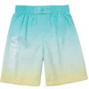 Rokka&rolla Babies'  Toddler Swim Trunks With Mesh Lining Upf 50+ In Mint Vibes