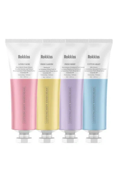 Rokkiss Cotton Candy Hand Cream Set In Multi