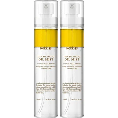 Rokkiss Skin Balancing Oil Mist Duo In Transparent