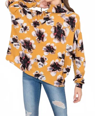 Rokoko Mustard With Flower Top In Yellow