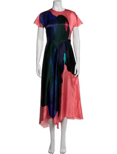 Pre-owned Roksanda 2023 Midi Length Dress In Red