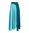Roksanda Asha Midi Skirt In Blue