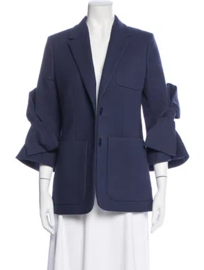 Pre-owned Roksanda Blazer In Blue