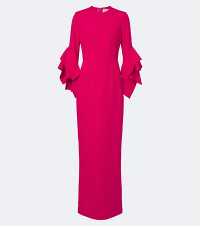 Roksanda Cady Gown In Pink