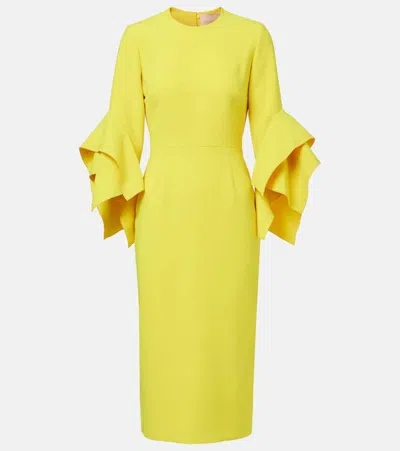 Roksanda Crepe Midi Dress