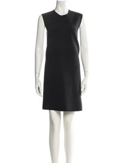 Pre-owned Roksanda Crew Neck Mini Dress In Gray