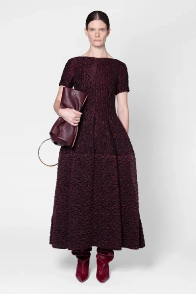 Roksanda Fit And Flare Rune Dress In Brown