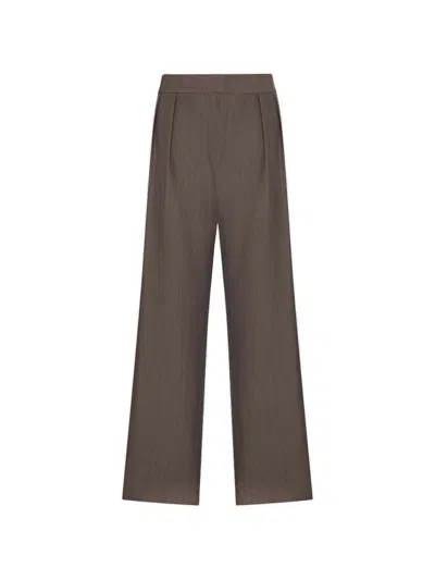 Roksanda Ines Pleated Trousers In Brown