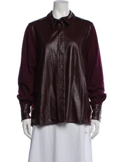 Pre-owned Roksanda Jacket In Burgundy