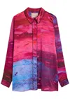Roksanda Leonara Printed Silk Shirt In Multi