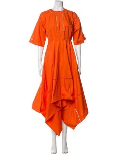 Pre-owned Roksanda Long Dress In Orange