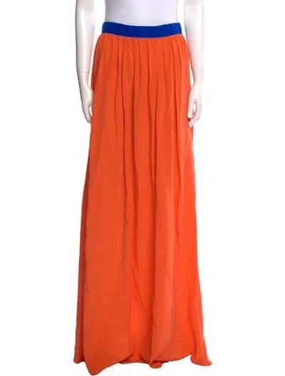 Pre-owned Roksanda Long Skirt In Orange