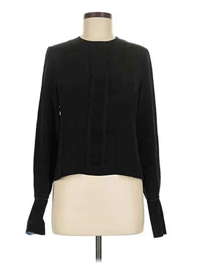 Pre-owned Roksanda Long Sleeve Blouse In Black