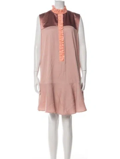 Pre-owned Roksanda Mini Dress In Green