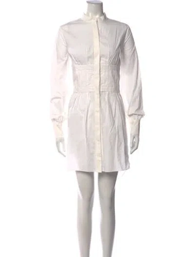 Pre-owned Roksanda Mini Dress In Neutrals