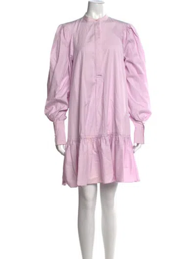 Pre-owned Roksanda Mini Dress In Purple