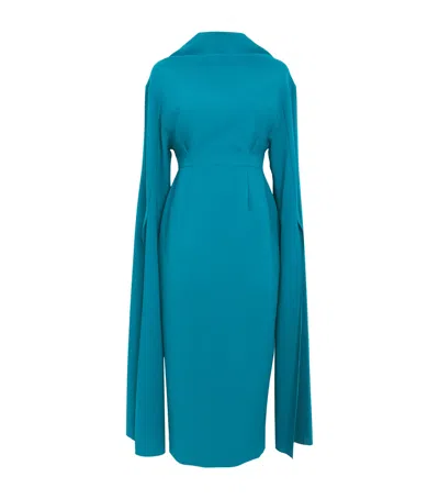 Roksanda Nour Midi Dress In Pink
