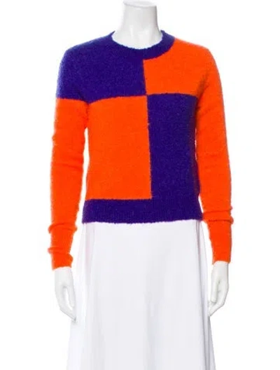 Pre-owned Roksanda Nylon Colorblock Pattern Sweater In Multi