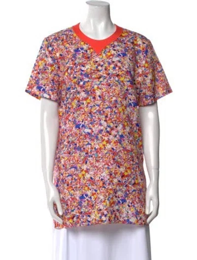 Pre-owned Roksanda Printed Crew Neck T-shirt In Multi