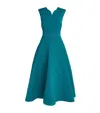 Roksanda Ridha Midi Dress In Blue