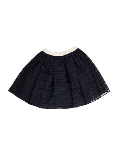 Pre-owned Roksanda Ruffle Embellishment Mini Skirt In Blue