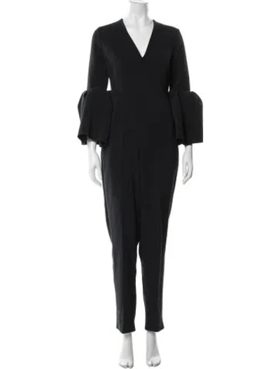 Pre-owned Roksanda Ruffle Embellishment Set In Black