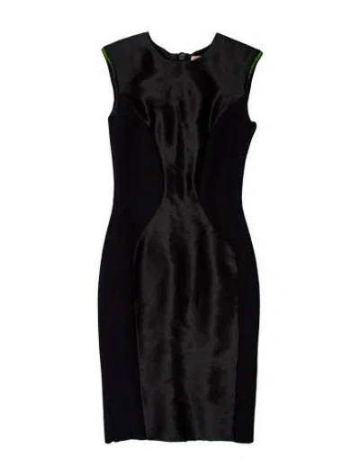 Pre-owned Roksanda Scoop Neck Knee-length Dress In Blue