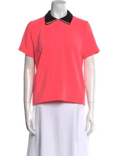 Pre-owned Roksanda Short Sleeve Polo In Pink