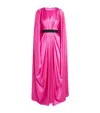 Roksanda Khalyn Draped Silk Gown In Pink