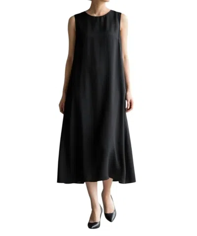 Roksanda Silk Sheath Midi Dress In Black