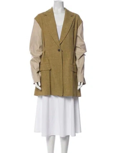 Pre-owned Roksanda Silk Vest W/ Tags In Neutral