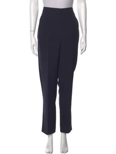 Pre-owned Roksanda Straight Leg Pants In Blue