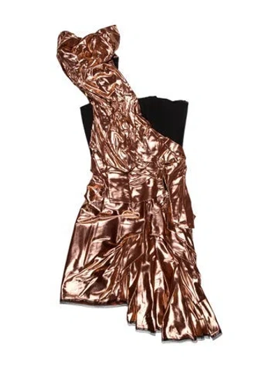 Pre-owned Roksanda Strapless Mini Dress In Brown