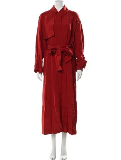 Pre-owned Roksanda Trench Coat W/ Tags In Red